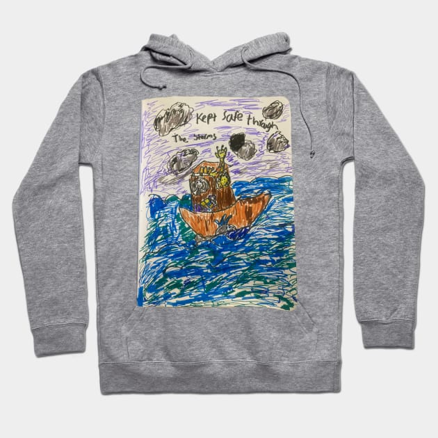 Noah’s Ark littles Hoodie by Kingdom Littles